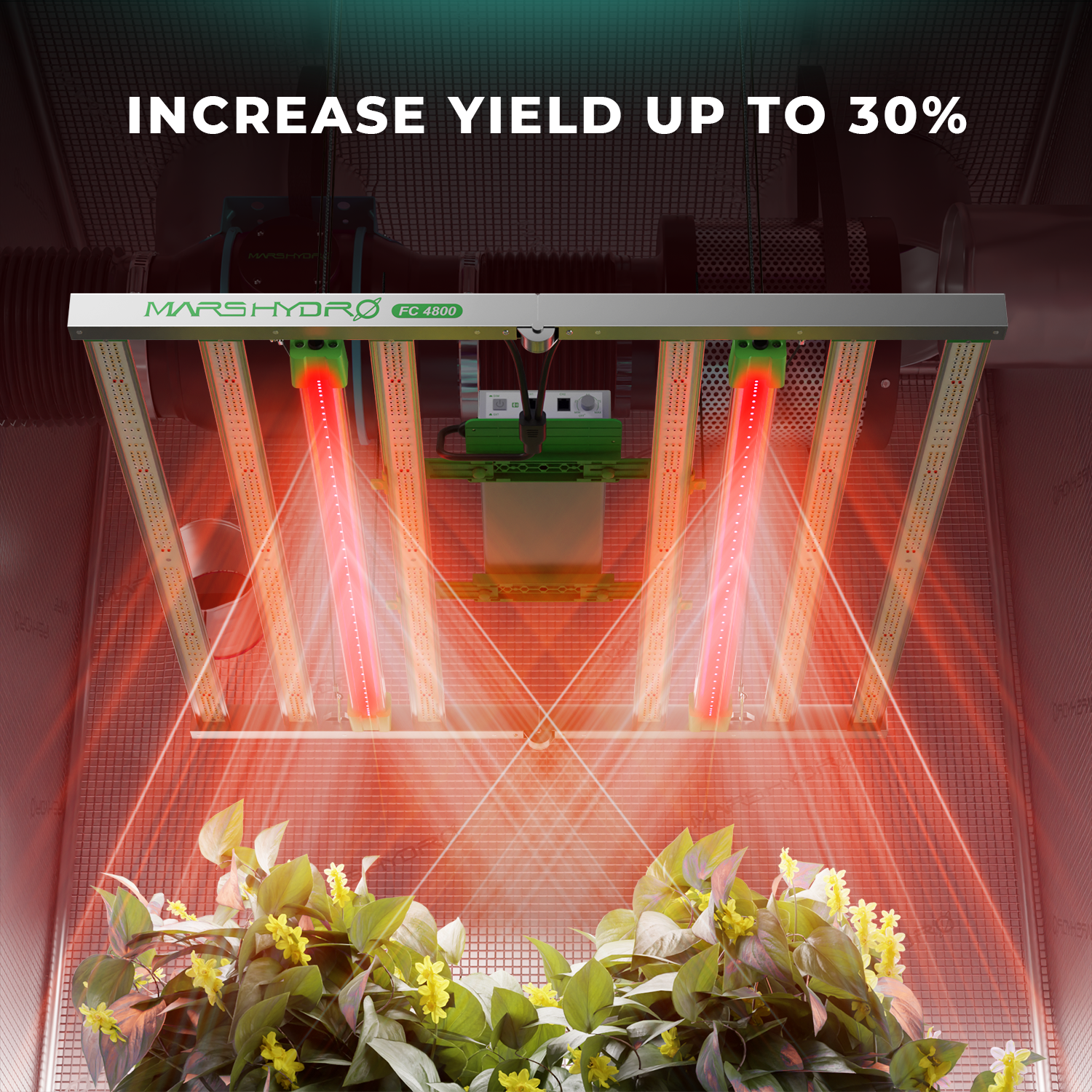 Mars Hydro ADlite R30 Deep Red LED Grow Light For Far Red Supplement Lighting