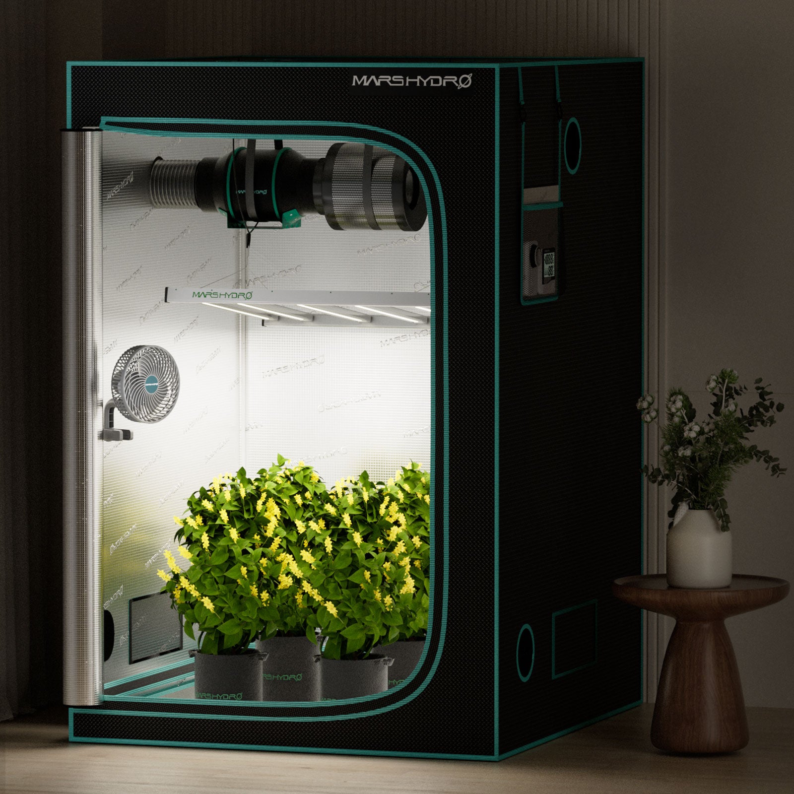 Mars Hydro 6 Inch Grow Tent Clip Fan Auto-Oscillating Fan (Upgraded Version)