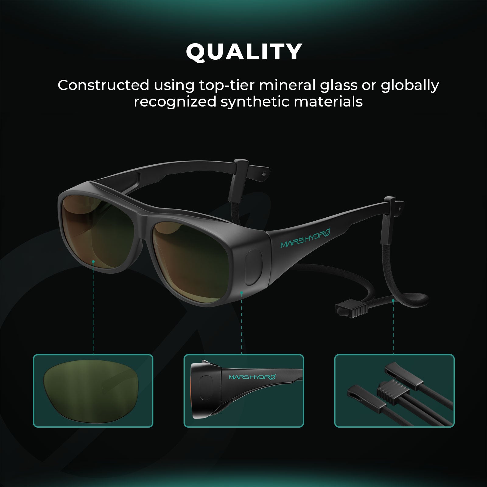 MARS HYDRO Grow Room Glasses