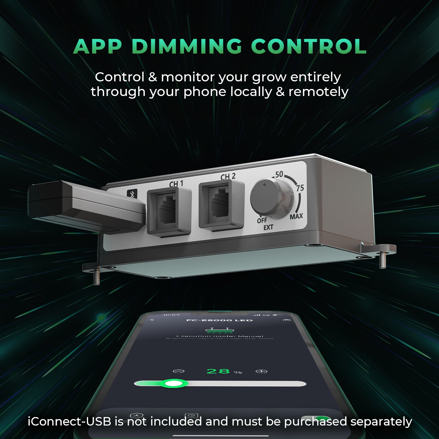 FC-E8000 LED with APP control