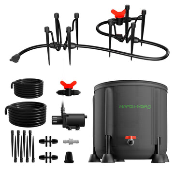 Mars Hydro Drip Irrigation Kit New Foldable 50L Bucket Watering System