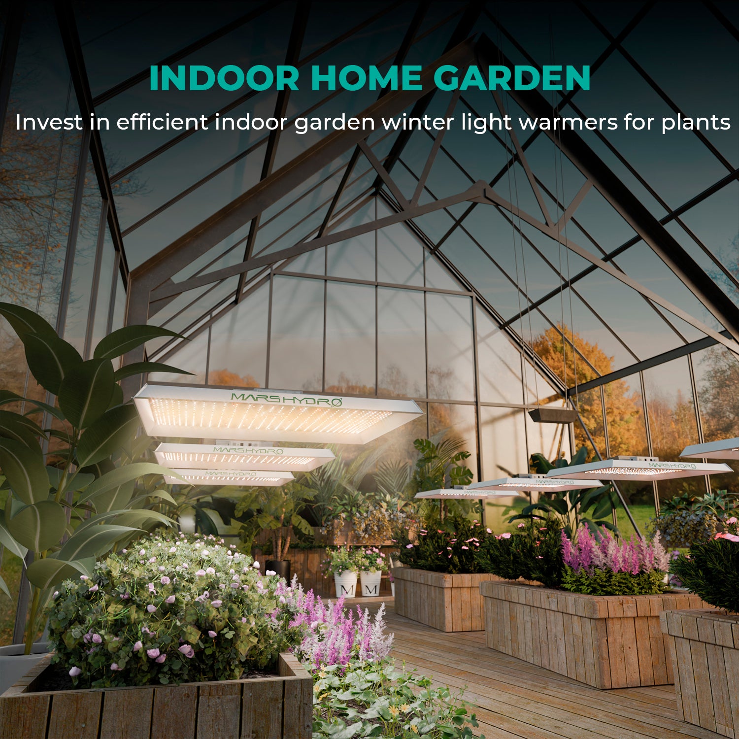 Mars Hydro TS 1000 spectre complet 150W LED lampe de croissance solaire à intensité variable pour la culture hydroponique intérieure de légumes et de fleurs