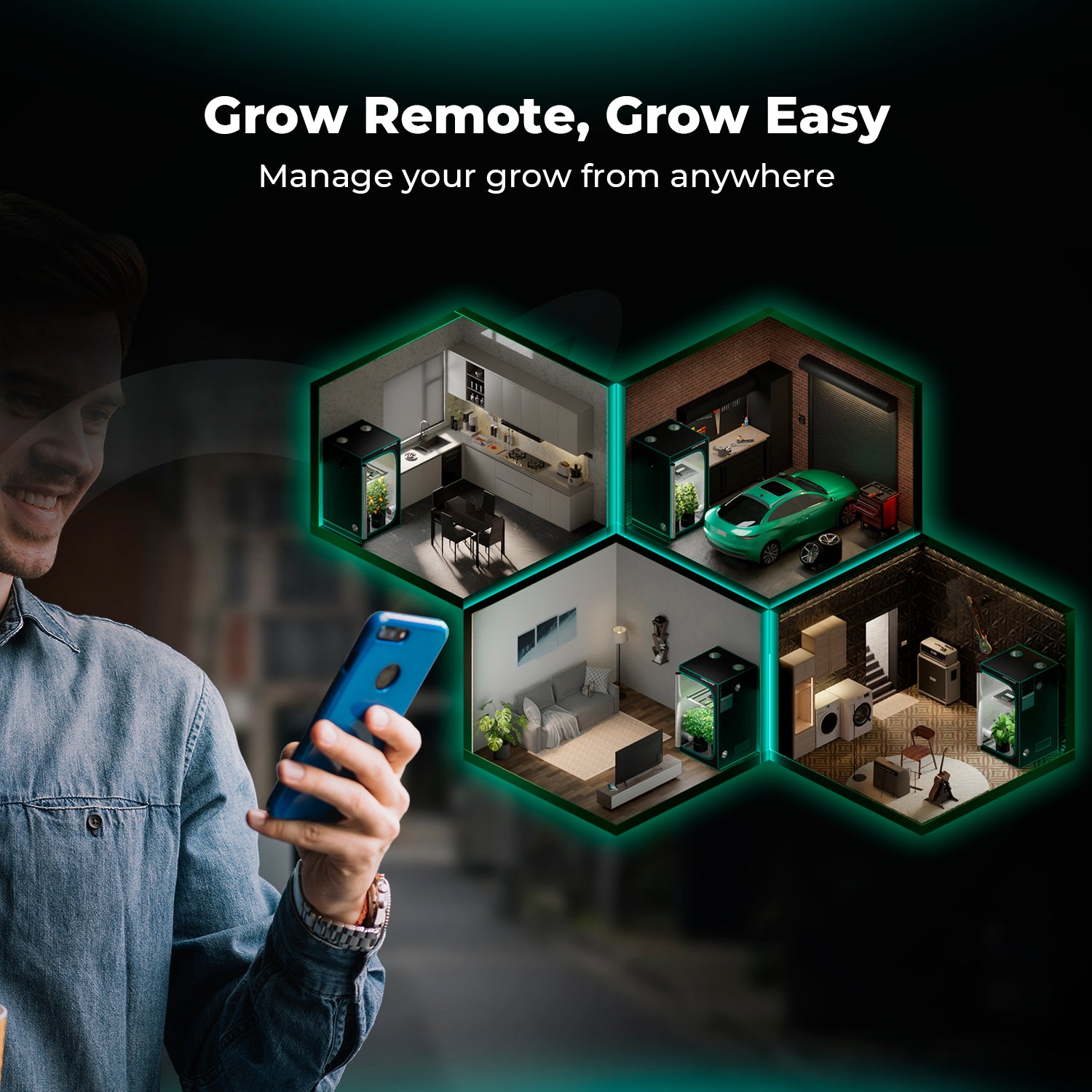 Mars Hydro IControl Smart Grow Room Controller: WiFi App Control For Lights, Temperature, Humidity And VPD
