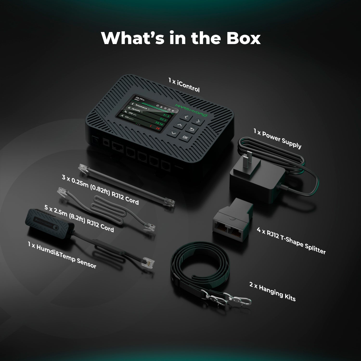 Mars Hydro IControl Smart Grow Room Controller: WiFi App Control For Lights, Temperature, Humidity And VPD