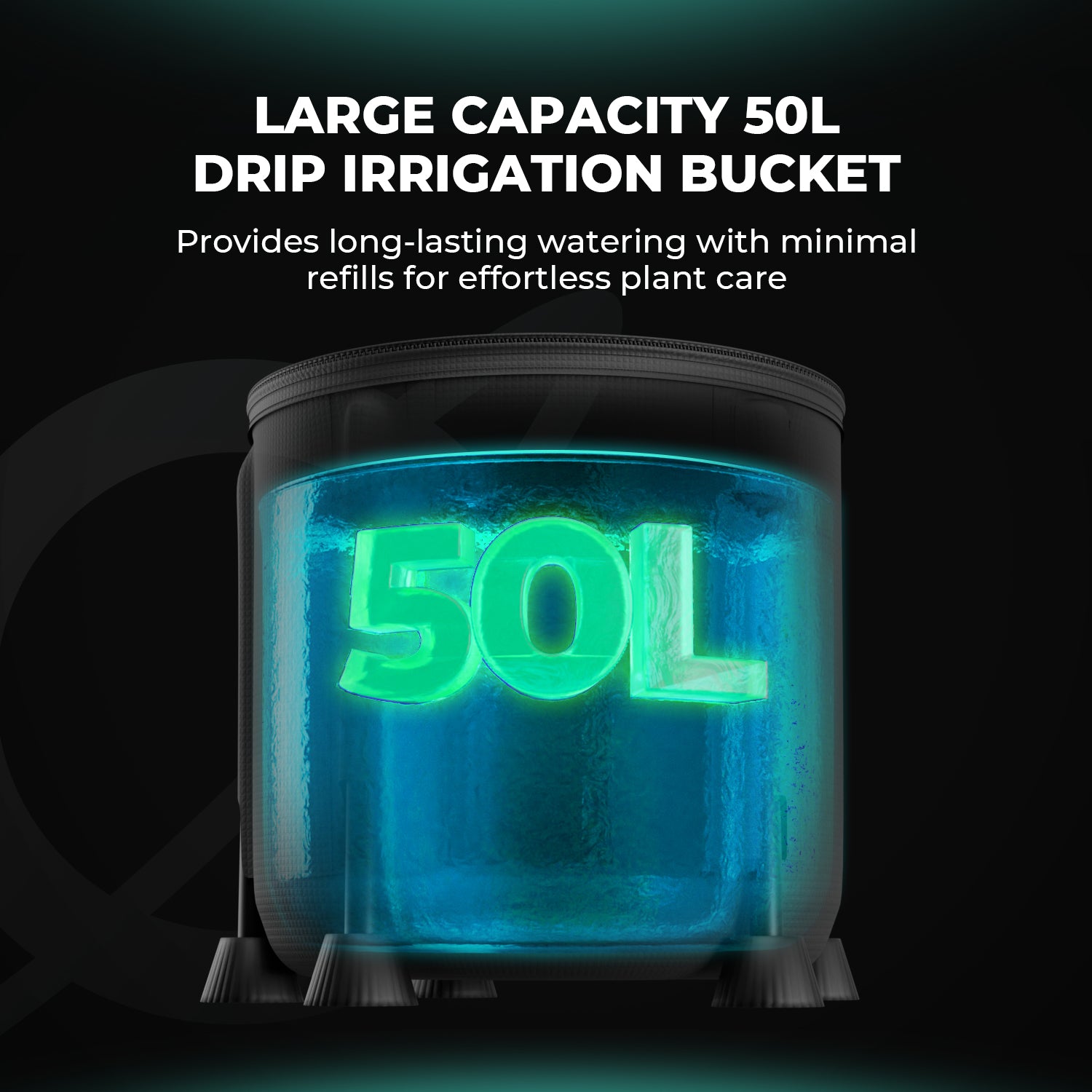 Kit d'irrigation goutte à goutte Mars Hydro, système d'arrosage avec seau de 5 gallons