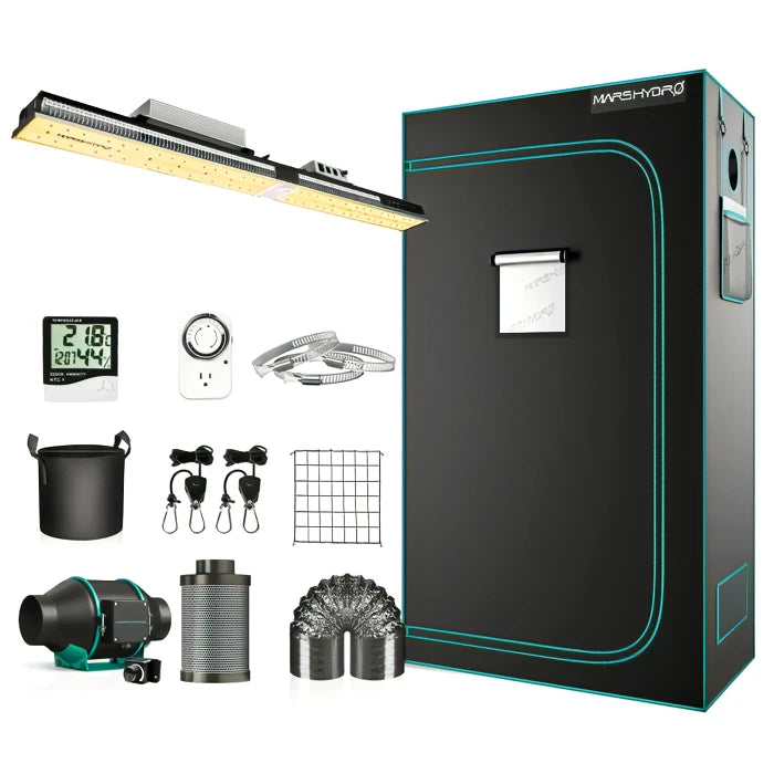 MARS HYDRO SP 3000 LED LUMIÈRE DE CROISSANCE + 2'X4' (60X120CM) KITS COMPLETS DE TENTE DE CULTURE INTÉRIEUR