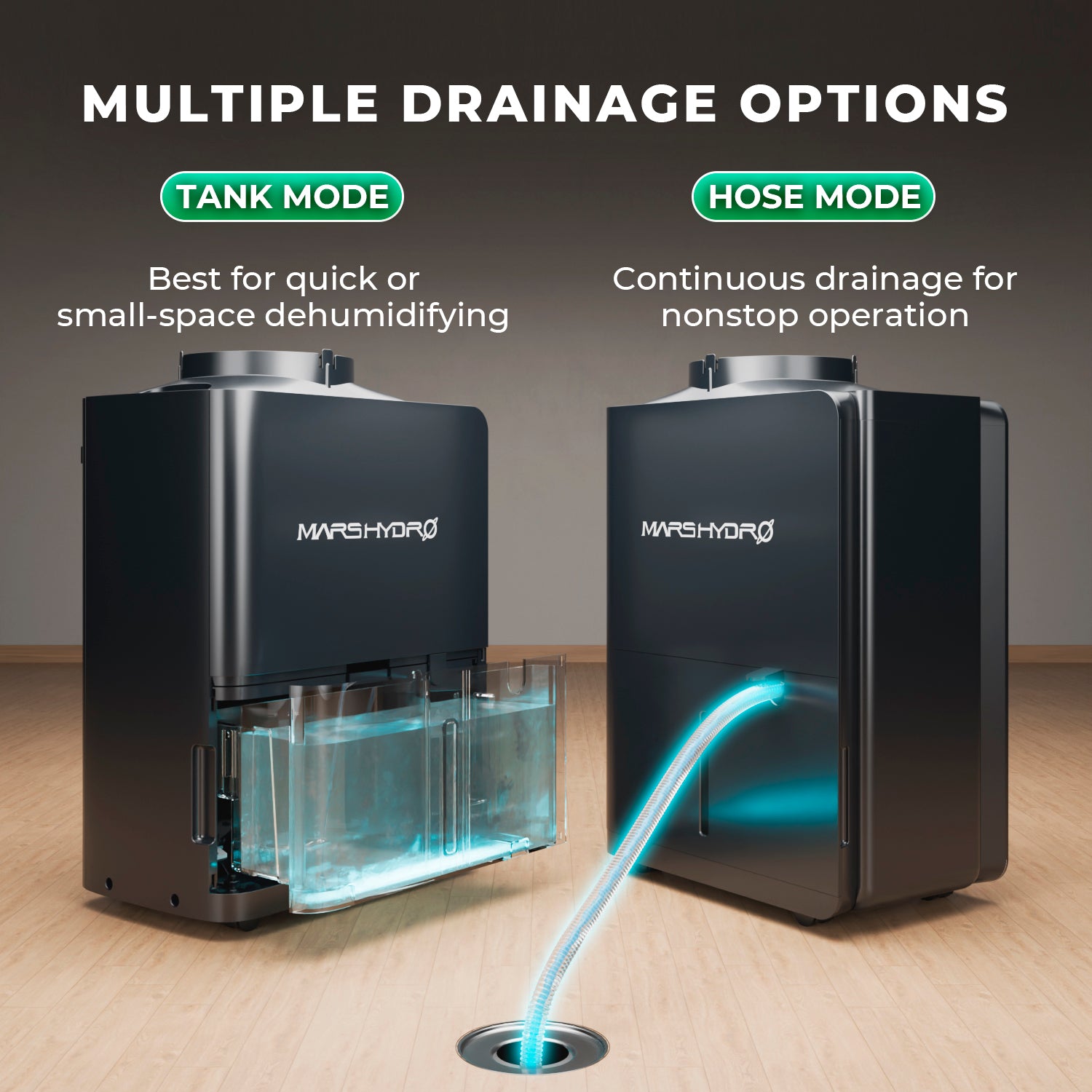 best dehumidifier for 4x4 grow tent Mars Hydro 12L/Day Dehumidifier for Indoor Grow Tents