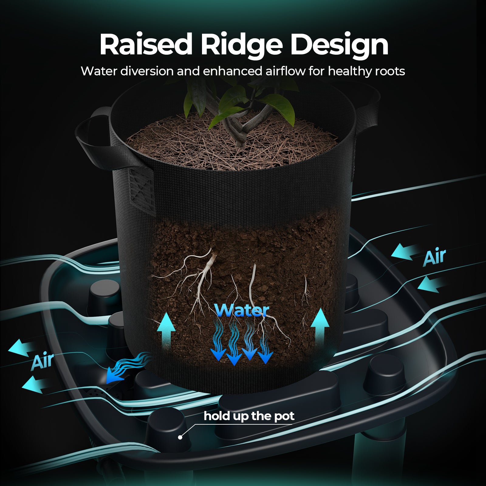 automated watering system for grow tent Mars Hydro 50L Drip Irrigation & Auto-Drainage System for Grow Tents