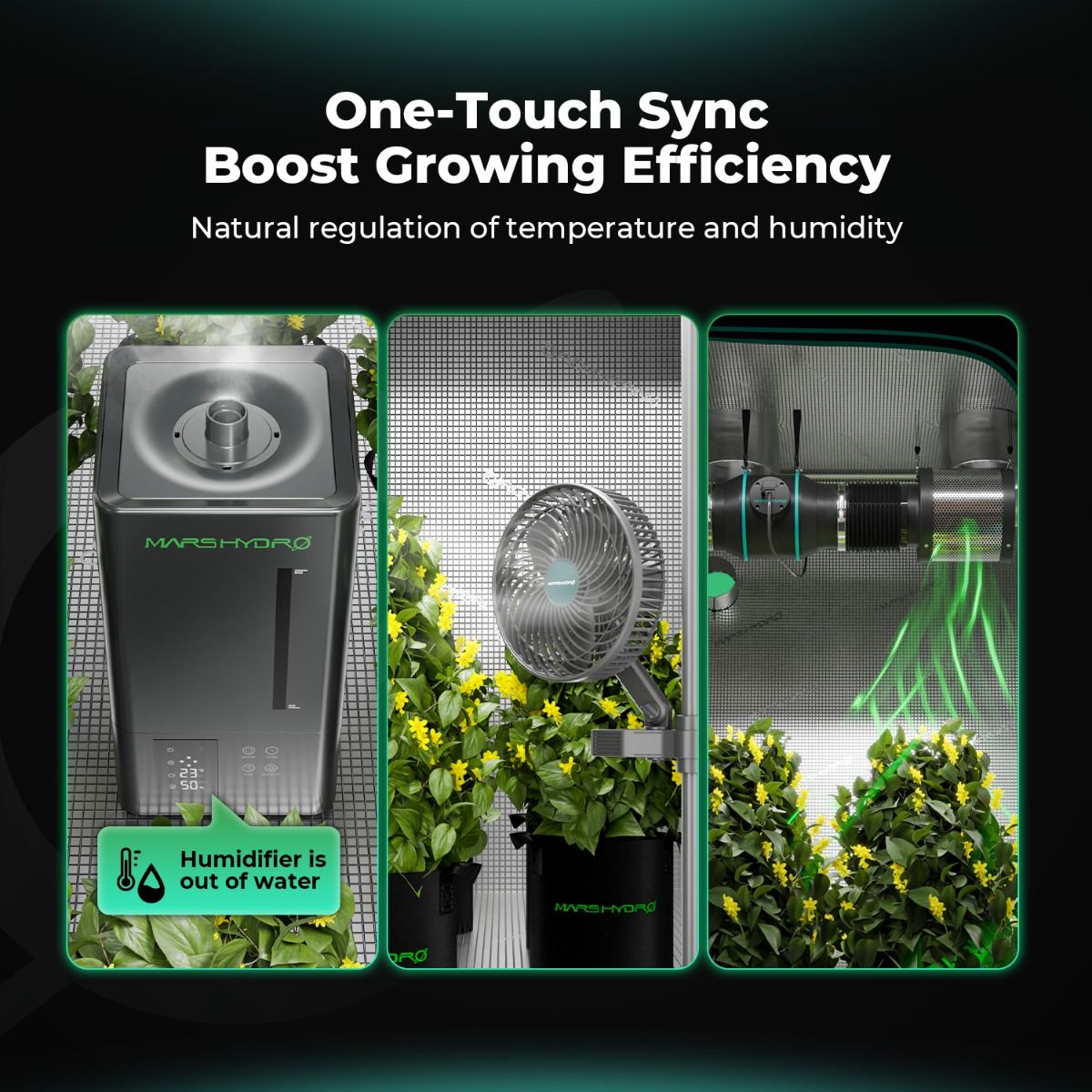 Mars Hydro iHub Pro: Smart 10-Outlet All-in-One Grow Room Hub | WiFi Environmental Control for Light, Temperature, Humidity & VPD