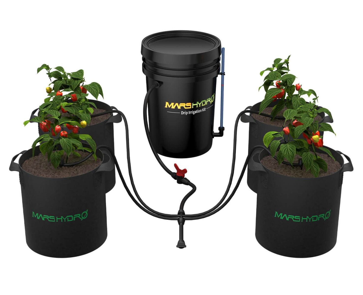 Mars Hydro Drip Irrigation Kit  5-Gallon Bucket Watering System